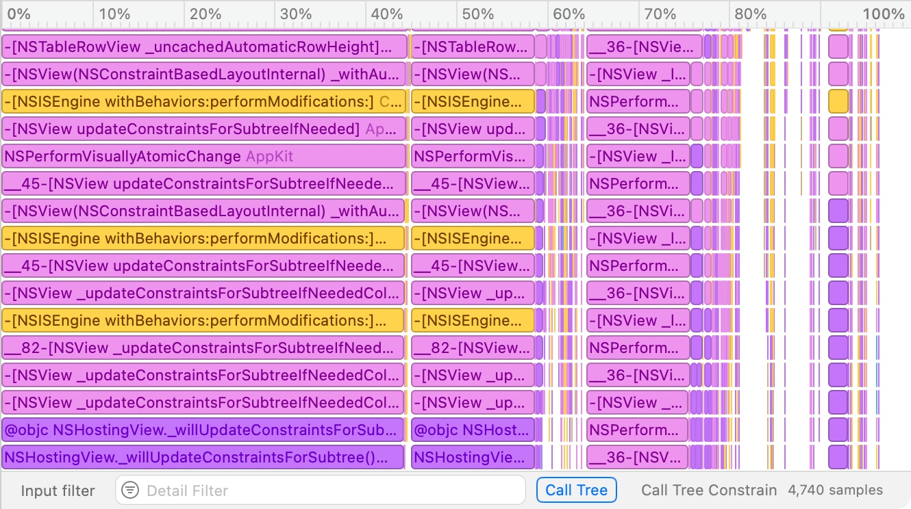 File layout settings pane of BuildSettingExtractor app 